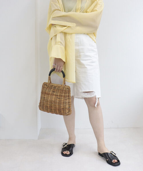 Odds（オッズ）の「【ODDS/オッズ】SHELL BAG（かごバッグ・レディース・ブラック・FREE）」の13枚目の写真