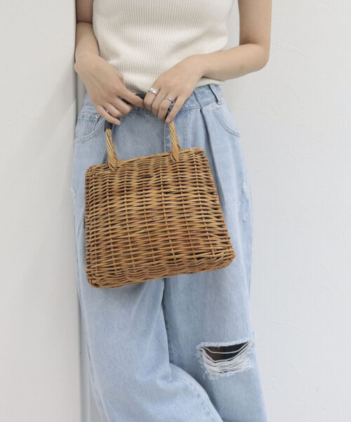 Odds（オッズ）の「【ODDS/オッズ】SHELL BAG（かごバッグ・レディース・ブラック・FREE）」の18枚目の写真