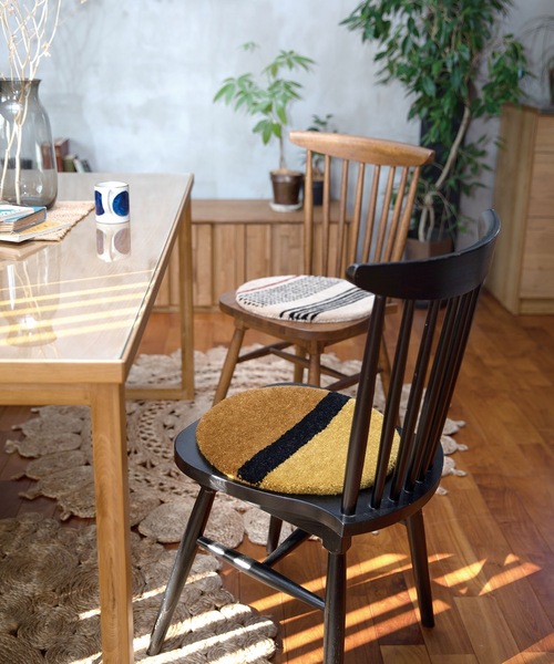 a.depeche:アデペシュ】pell wool chair pad chhuh / チェアパッド