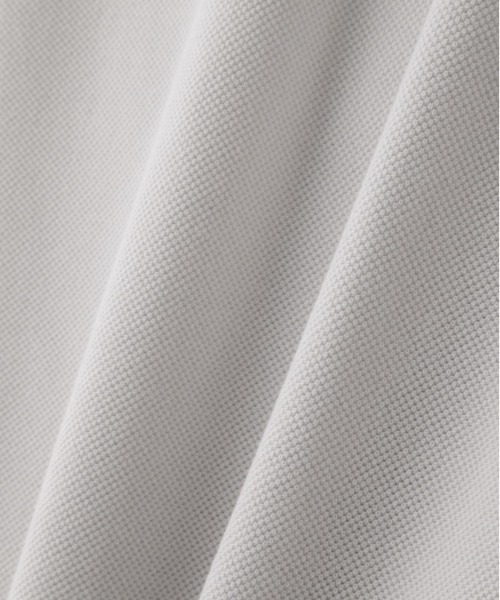 MARGARET HOWELL（マーガレットハウエル）の「SOFT MESH COTTON JERSEY（ポロシャツ・メンズ・オフホワイト/オリーブ/ダークブルー・MEDIUM/LARGE）」の5枚目の写真