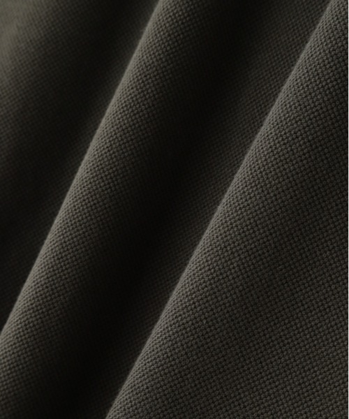 MARGARET HOWELL（マーガレットハウエル）の「SOFT MESH COTTON JERSEY（ポロシャツ・メンズ・オフホワイト/オリーブ/ダークブルー・MEDIUM/LARGE）」の9枚目の写真