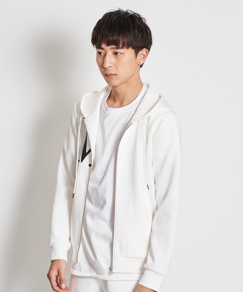 JACKROSE(ジャックローズ)の「JE-ビックロゴセットアップ(セットアップ・メンズ・ホワイト/ブラック・M/L)」の4枚目の写真