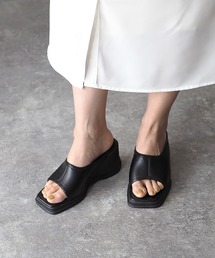 Riberry | 厚底ミュールサンダル(サンダル)