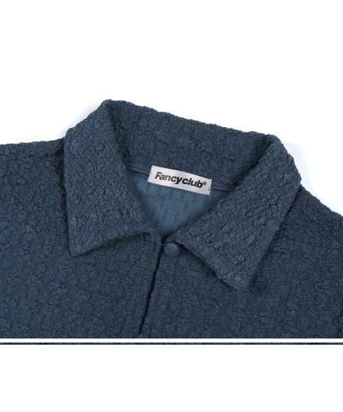 A'GEM/9 × .kom『NASTY FANCY CLUB/ナスティーファンシークラブ』UNBALANCE WRINKLE COLLAR WARMER SET/カラーウォーマーセット（シャツ/ブラウス）｜NASTY FANCY CLUB（ナスティーファンシークラブ）