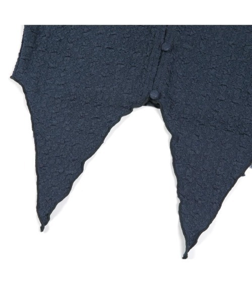 A'GEM/9 × .kom『NASTY FANCY CLUB/ナスティーファンシークラブ』UNBALANCE WRINKLE COLLAR WARMER SET/カラーウォーマーセット（シャツ/ブラウス）｜NASTY FANCY CLUB（ナスティーファンシークラブ）