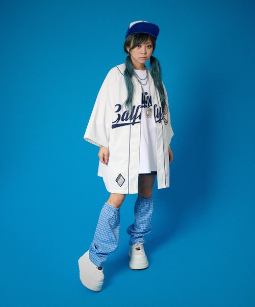 GALFY(ガルフィー)の「GALFY東名阪チームシャツ(Tシャツ/カットソー・メンズ・ホワイト/グレー/ストライプ・L/XL)」の18枚目の写真