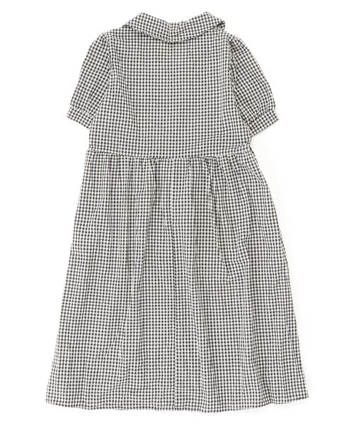 the9shop everyday dress breezeギンガムチェックＳ セール】前後2wayギンガムチェックロングワンピース（ワンピース