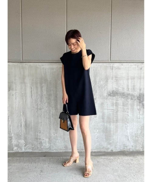 moussy ブラックマウジー ロンパース