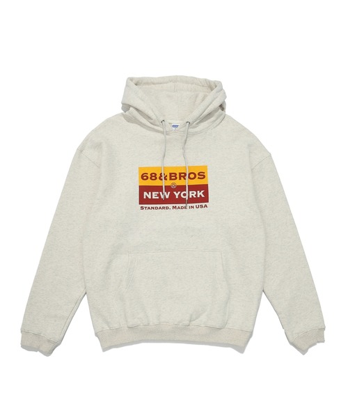 68&brothers(シックスティエイトアンドブラザーズ)の「68&BROTHERS シックスティーエイトアンドブラザーズ /"PD LOGO" L/S Hooded Parka(パーカー・メンズ・オートミール・MEDIUM/LARGE/X-LARGE/XX-LARGE)」の1枚目の写真