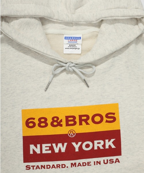 68&brothers(シックスティエイトアンドブラザーズ)の「68&BROTHERS シックスティーエイトアンドブラザーズ /"PD LOGO" L/S Hooded Parka(パーカー・メンズ・オートミール・MEDIUM/LARGE/X-LARGE/XX-LARGE)」の20枚目の写真