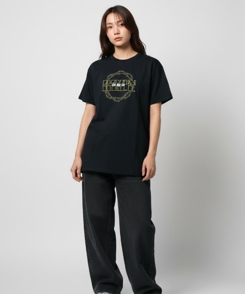 A.en(エイエン )の「Born To Be In Hell Tee(Tシャツ/カットソー・メンズ・ブラック・M/XXL/L/S/XL)」の5枚目の写真
