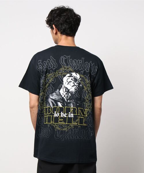 A.en(エイエン )の「Born To Be In Hell Tee(Tシャツ/カットソー・メンズ・ブラック・M/XXL/L/S/XL)」の7枚目の写真