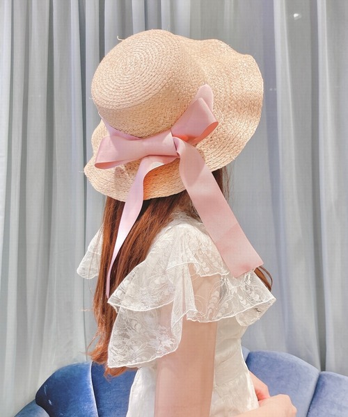 lilLilly（リルリリー）の「ストローリボンハット（ハット）」 - WEAR