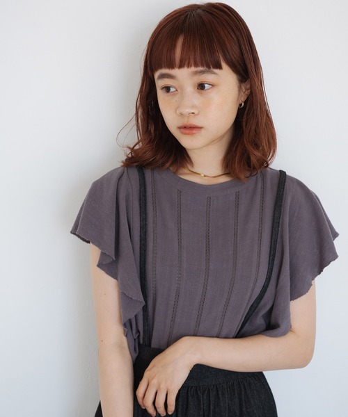 Crisp(クリスプ)の「ヘムフレアデニムスカート(デニムスカート・レディース・ブラック/ネイビー・FREE)」の6枚目の写真