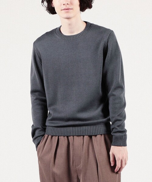 セール】メリノベーシック クルーネックプルオーバーニット（ニット