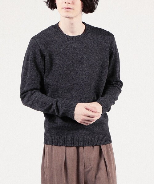 TOMORROWLAND トゥモローランド メリノベーシック クルーネックニットベスト TOMORROWLAND｜TOMORROWLAND TRICOT メリノベーシック クルーネック