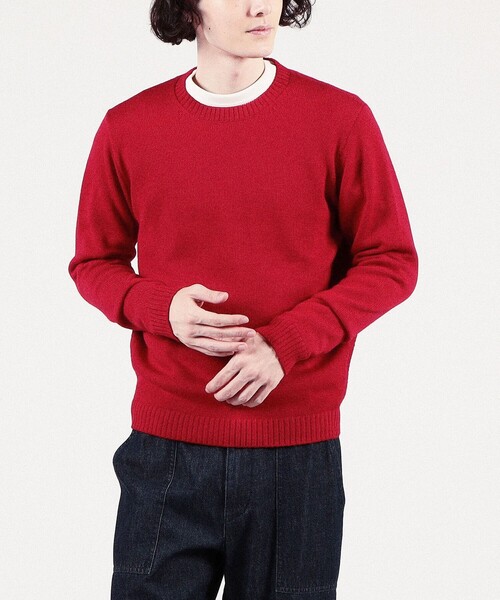 セール】メリノベーシック クルーネックプルオーバーニット（ニット