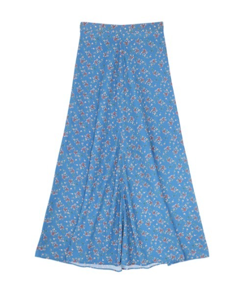 AMAIL(アマイル)の「Flower peace skirt(スカート・レディース・ブルー/ブラック・S/M)」の9枚目の写真