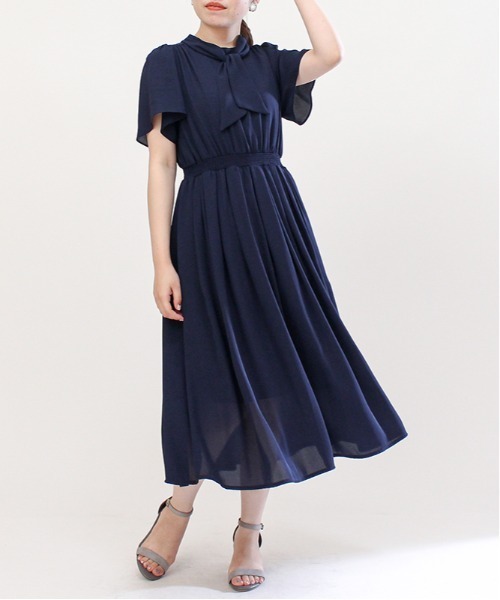 ボウタイワンピース ワンピース Astoria Odier アストリアオディール のファッション通販 Zozotown