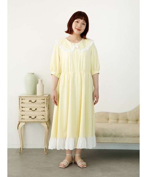 apolina × soor ploom コラボ　ワンピース　新品 最新な Soor Ploom ワンピース - ワンピース