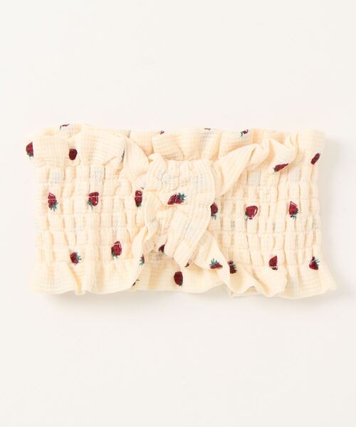 ALTROSE（アルトローズ）の「くすみカラー　ワッフル ヘアバンド（ヘアバンド・レディース・グレー系その他/ライトベージュ/ホワイト系1/ベージュ系5・FREE）」の16枚目の写真