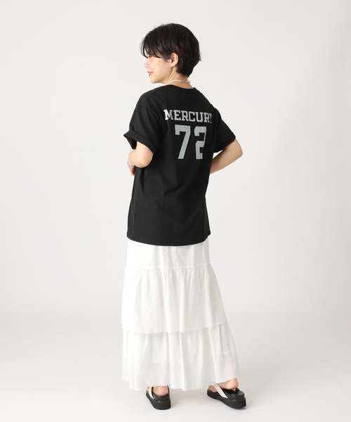 Russell Athletic(ラッセルアスレティック)の「【RUSSELL ATHLETIC/ラッセル・アスレティック】別注ロゴTEE(Tシャツ/カットソー・レディース・ホワイト/ライトグレー/ブラック・FREE)」の19枚目の写真