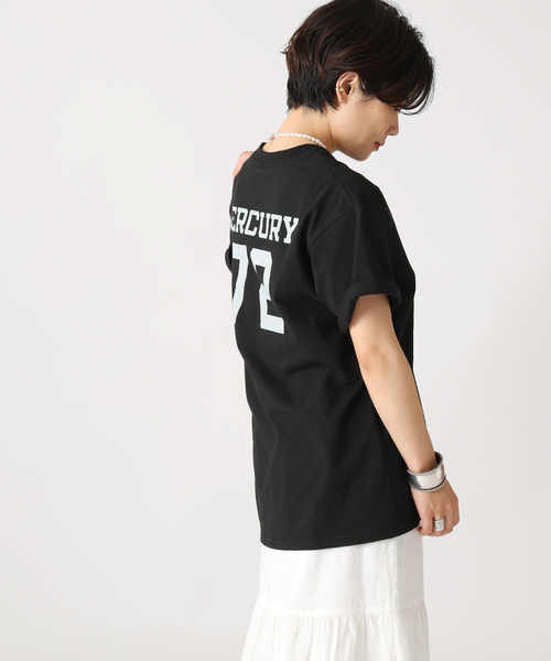 Russell Athletic(ラッセルアスレティック)の「【RUSSELL ATHLETIC/ラッセル・アスレティック】別注ロゴTEE(Tシャツ/カットソー・レディース・ホワイト/ライトグレー/ブラック・FREE)」の22枚目の写真