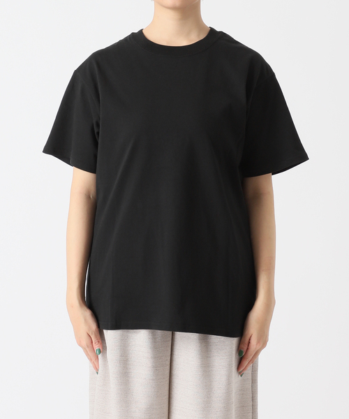 Russell Athletic(ラッセルアスレティック)の「【RUSSELL ATHLETIC/ラッセル・アスレティック】別注ロゴTEE(Tシャツ/カットソー・レディース・ホワイト/ライトグレー/ブラック・FREE)」の10枚目の写真