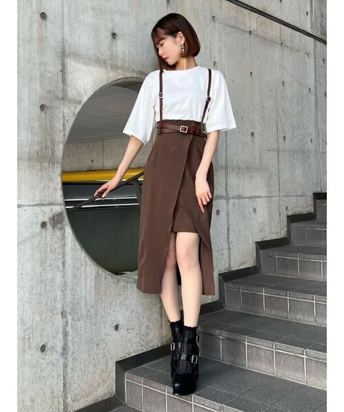 EATME（イートミー）の「クロスハーネスベルト（ベルト・レディース・ブラウン・FREE）」の4枚目の写真