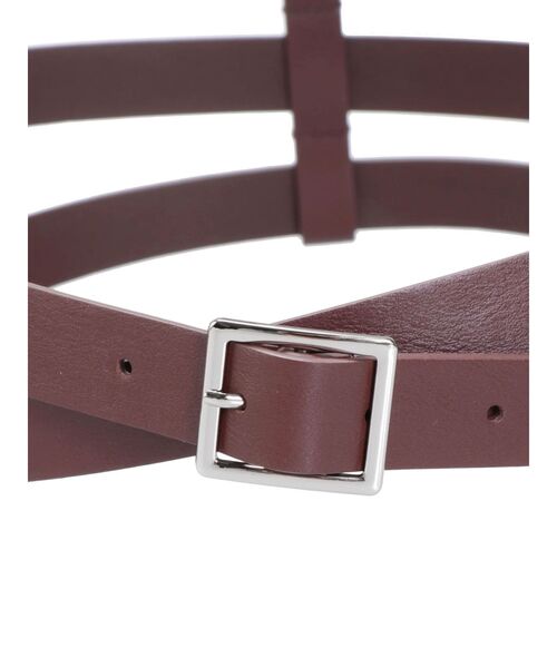 EATME（イートミー）の「クロスハーネスベルト（ベルト・レディース・ブラウン・FREE）」の17枚目の写真