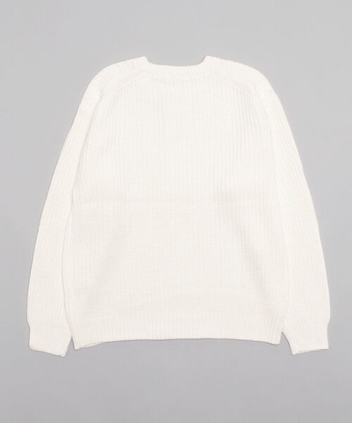 THE STANDARD（ザスタンダード）の「WEGO/クルーネックプルオーバーニット（ニット/セーター・メンズ・グリーン/ブラック/ホワイト/オレンジ・MEDIUM/LARGE）」の21枚目の写真