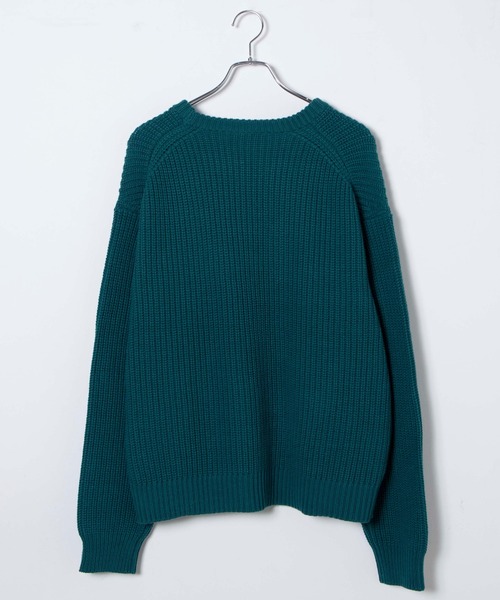 THE STANDARD（ザスタンダード）の「WEGO/クルーネックプルオーバーニット（ニット/セーター・メンズ・グリーン/ブラック/ホワイト/オレンジ・MEDIUM/LARGE）」の14枚目の写真