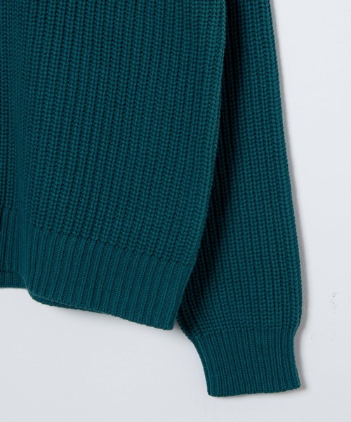 THE STANDARD（ザスタンダード）の「WEGO/クルーネックプルオーバーニット（ニット/セーター・メンズ・グリーン/ブラック/ホワイト/オレンジ・MEDIUM/LARGE）」の17枚目の写真