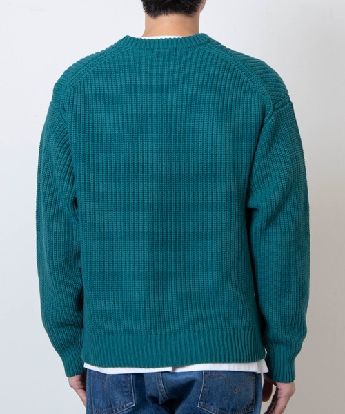 THE STANDARD（ザスタンダード）の「WEGO/クルーネックプルオーバーニット（ニット/セーター・メンズ・グリーン/ブラック/ホワイト/オレンジ・MEDIUM/LARGE）」の13枚目の写真