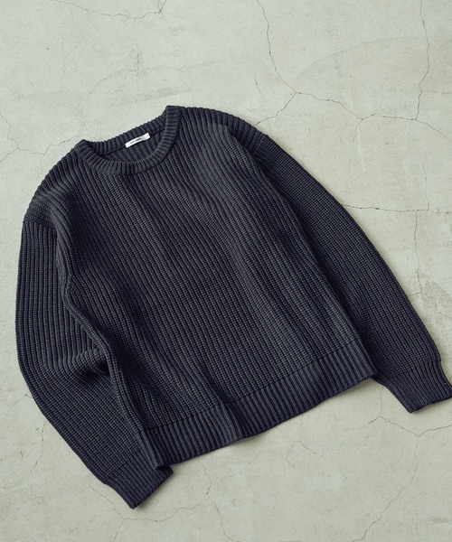 THE STANDARD（ザスタンダード）の「WEGO/クルーネックプルオーバーニット（ニット/セーター・メンズ・グリーン/ブラック/ホワイト/オレンジ・MEDIUM/LARGE）」の8枚目の写真