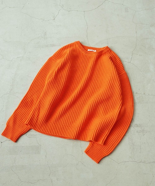 THE STANDARD（ザスタンダード）の「WEGO/クルーネックプルオーバーニット（ニット/セーター・メンズ・グリーン/ブラック/ホワイト/オレンジ・MEDIUM/LARGE）」の10枚目の写真