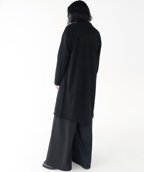 minsobi（ミンソビ）の「ソフトタッチロングカーディガン（カーディガン/ボレロ・メンズ・ブラック/ブルー/チャコール・FREE）」の10枚目の写真