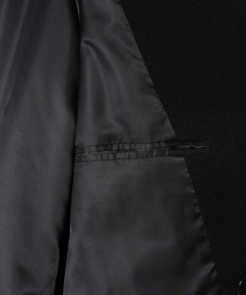 LOWRYS FARM（ローリーズファーム）の「ウールライクスタンドコート　295575（その他アウター・メンズ・ブラック/ブラウン・MEDIUM/LARGE）」の21枚目の写真