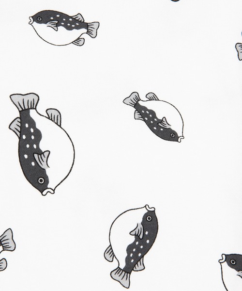 PUNYUS（プニュズ）の「フード総柄スウェットパンツ(TOMATO・RENNYU・FUGU・KIWI)（スウェットパンツ・レディース・ブラック/レッド/ブルー/グリーン・1/2/4/3）」の15枚目の写真