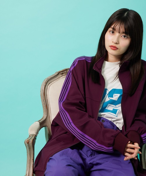 re_k by JUNRED（レクバイジュンレッド）の「re_k by JUNRED / スリーブライントラックジャージ（ブルゾン・メンズ・ボルドー/ブルー系その他/ブラック/ブルー・S/M/L）」の7枚目の写真