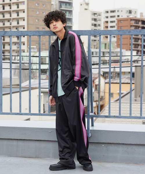 セール】re_k by JUNRED / スリーブライントラックジャージ（ブルゾン