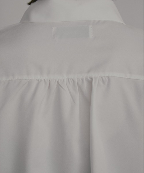 MERLOT（メルロー）の「ビッグリボンボウタイブラウス（シャツ/ブラウス・レディース・ホワイト/ブラック/チェック・FREE）」の7枚目の写真