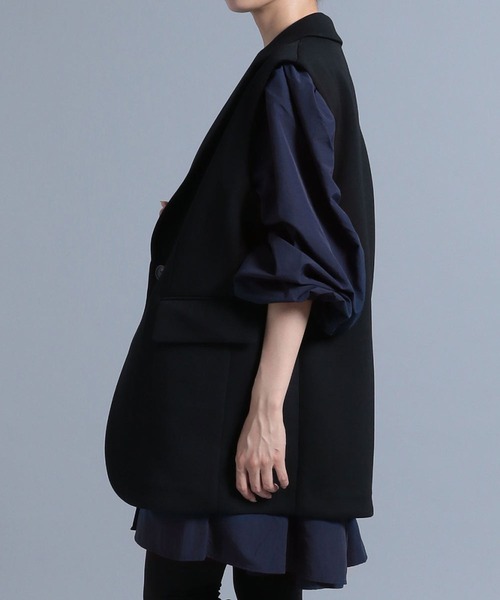 HEREIAM（ヘレイアム）の「【HEREIAM】REFIND AIR　ジレ（ベスト・レディース・ブラック・FREE）」の12枚目の写真