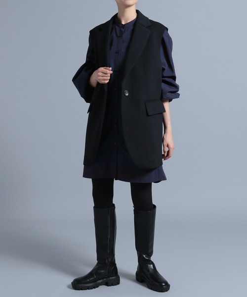 HEREIAM（ヘレイアム）の「【HEREIAM】REFIND AIR　ジレ（ベスト・レディース・ブラック・FREE）」の14枚目の写真