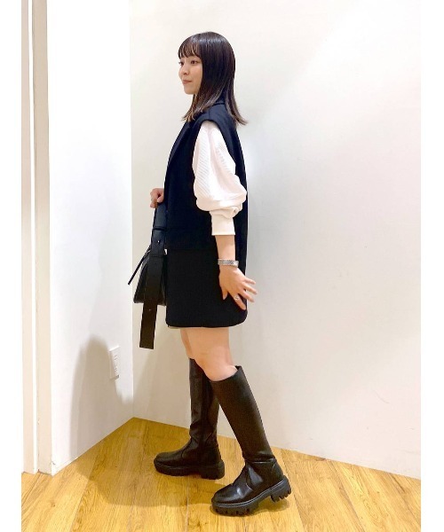 HEREIAM（ヘレイアム）の「【HEREIAM】REFIND AIR　ジレ（ベスト・レディース・ブラック・FREE）」の22枚目の写真