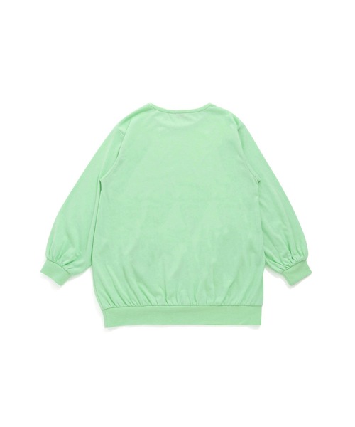 JENNI belle(ジェニィベル)の「【WEB限定】袖ロゴロング丈ロンT(Tシャツ/カットソー・キッズ・ブラック/オフホワイト/ミント・130cm/140cm/150cm/160cm)」の13枚目の写真