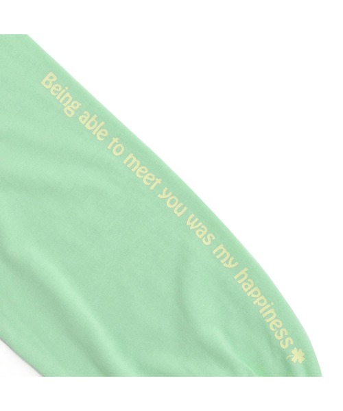 JENNI belle(ジェニィベル)の「【WEB限定】袖ロゴロング丈ロンT(Tシャツ/カットソー・キッズ・ブラック/オフホワイト/ミント・130cm/140cm/150cm/160cm)」の19枚目の写真