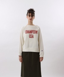 Champion（チャンピオン）の「【Champion/チャンピオン】レディース クルーネックスウェットシャツ（スウェット）」