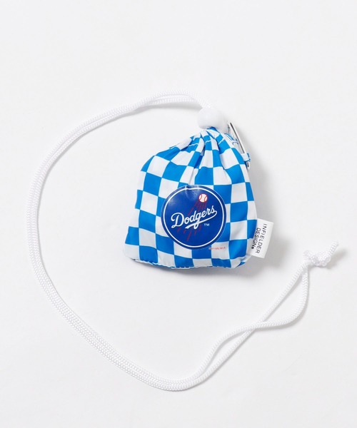 INFIELDER DESIGN（インフィールダーデザイン）の「INFIELDER DESIGN/インフィルダーデザイン MLB ECO BAG エコバック ミニバッグ（トートバッグ・メンズ・ネイビー/ブルー/オレンジ・ONE SIZE）」の17枚目の写真