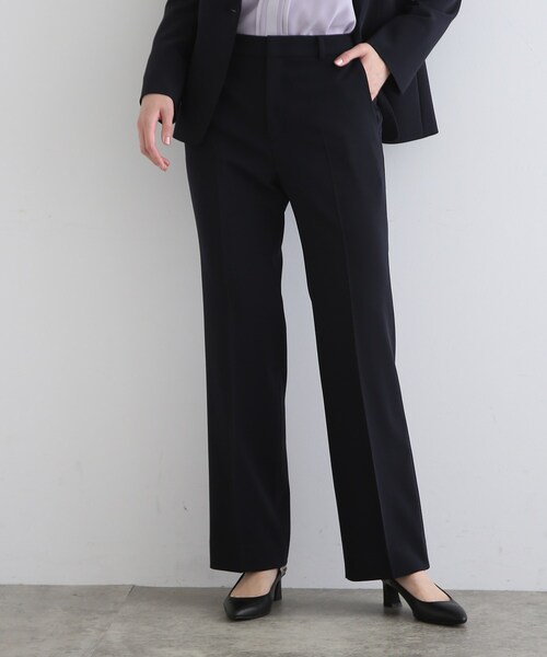 INDIVI(インディヴィ)の「【洗える/日本製】ストレッチタックテーパードパンツ(その他パンツ・レディース・チャコールグレー/ライトグレー系5/ネイビー系5/ブルー系その他7/ブラック・34/40/15 /05/19/42/13/38/03/36/12/17)」の5枚目の写真